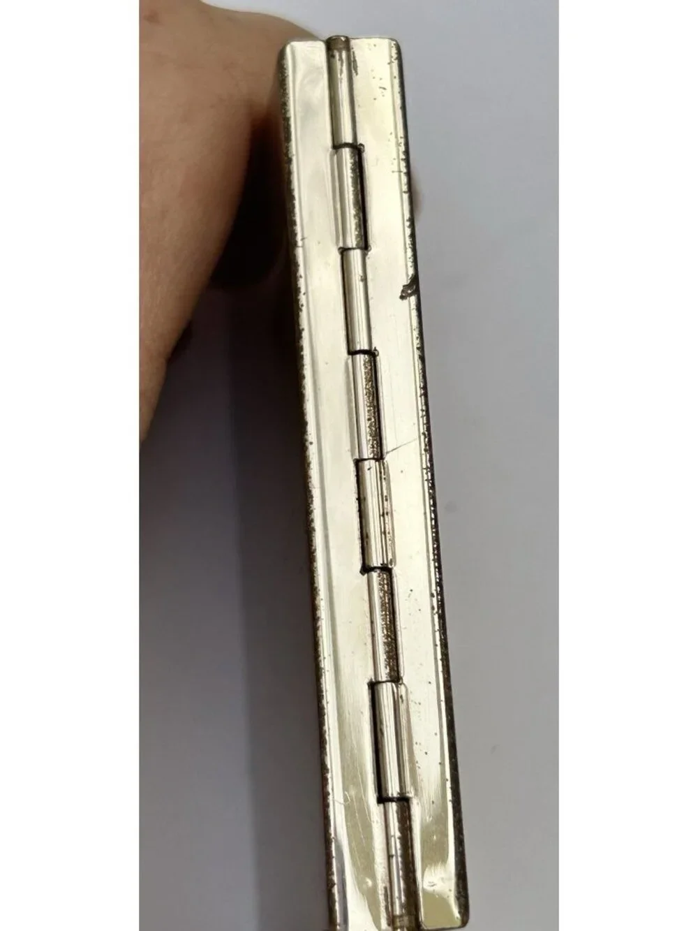 Vintage Etched Pennsylvania Souvenir Silvertone GoldTone Small Picture Frame